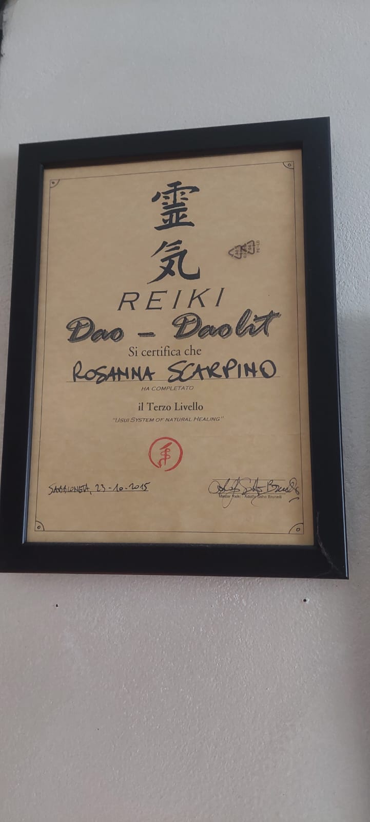 Diploma Rosanna